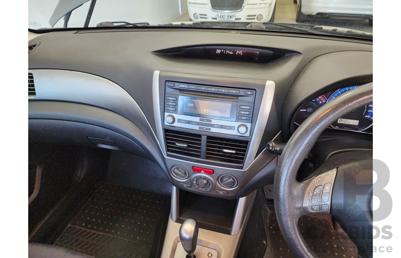 1/2009 Subaru Forester X MY09 4d Wagon Blue 2.5L