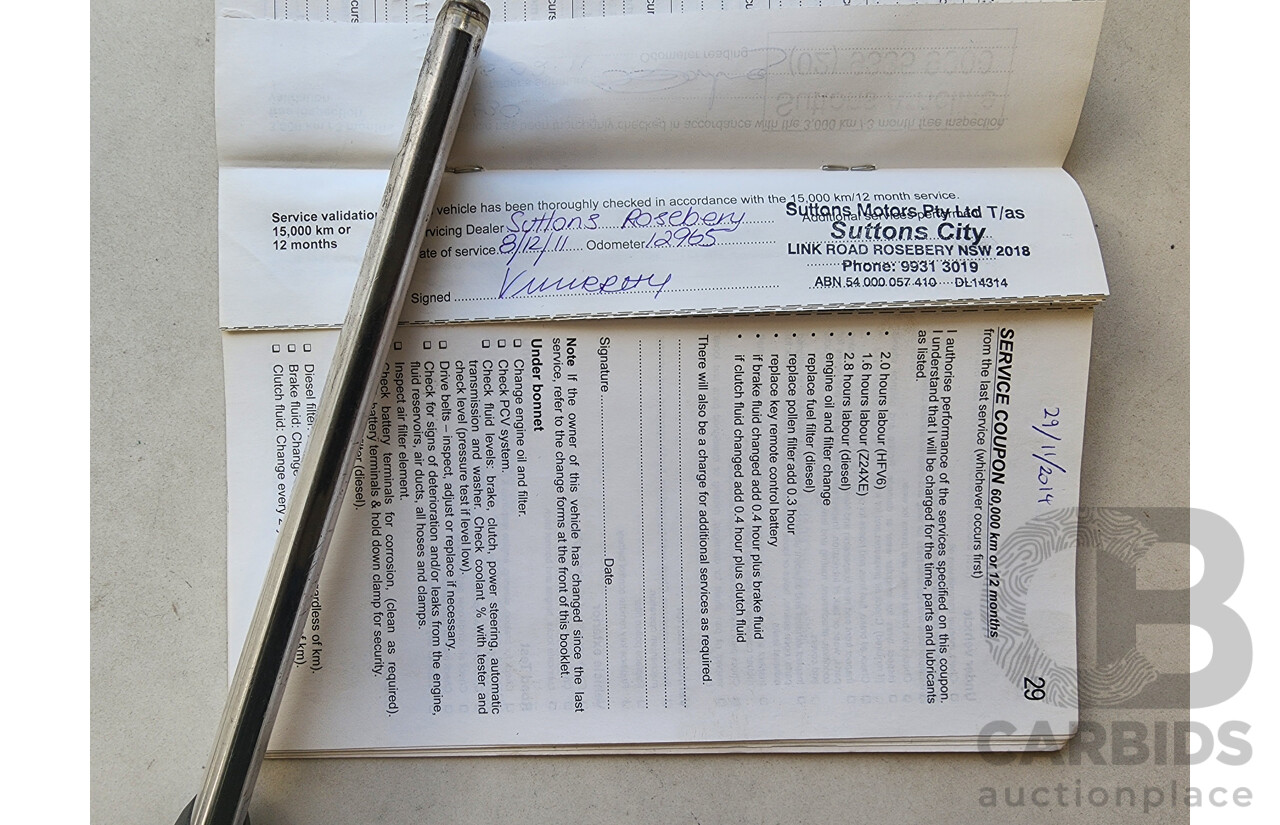 11/2010 Holden Captiva LX (4x4) CG MY10 4d Wagon White 3.2L