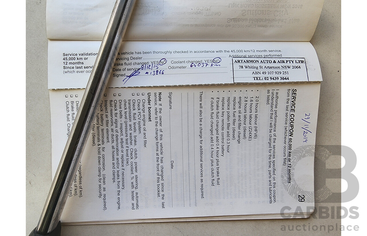 11/2010 Holden Captiva LX (4x4) CG MY10 4d Wagon White 3.2L