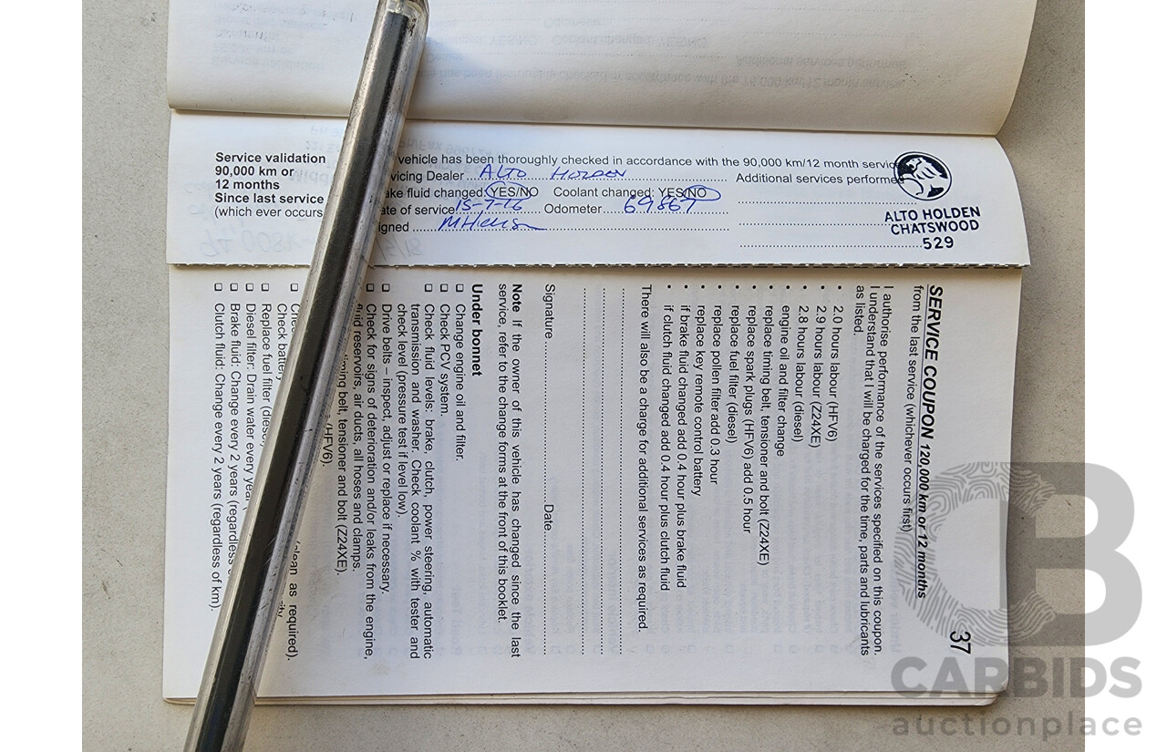 11/2010 Holden Captiva LX (4x4) CG MY10 4d Wagon White 3.2L