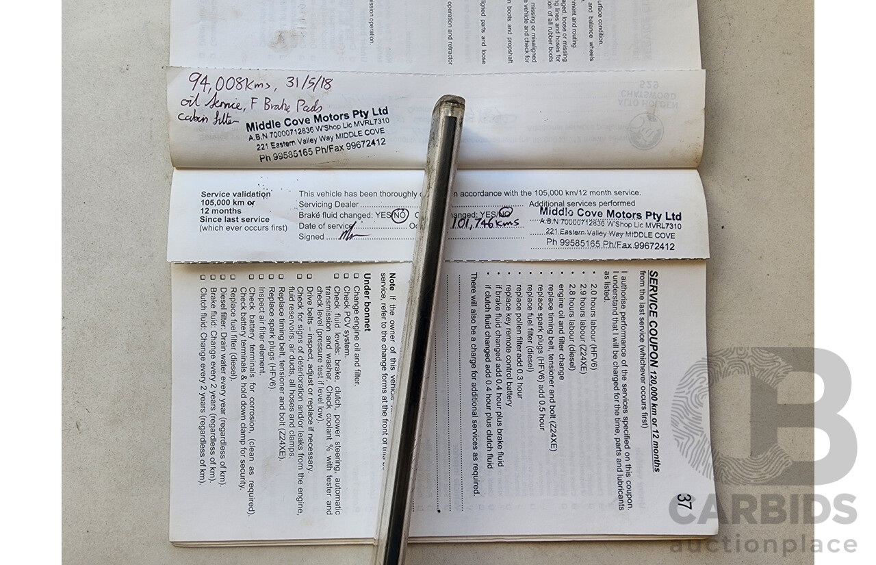 11/2010 Holden Captiva LX (4x4) CG MY10 4d Wagon White 3.2L