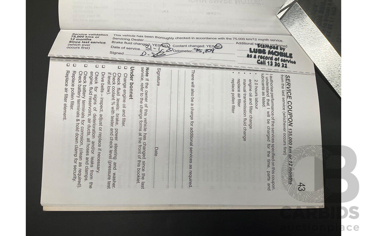 11/2011 Holden Barina Spark CDX MJ 5d Hatchback Carbon Flash Black 1.2L