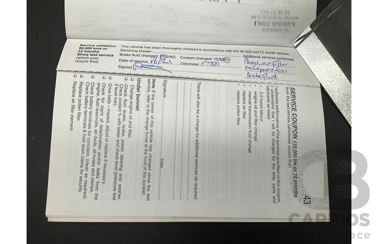 11/2011 Holden Barina Spark CDX MJ 5d Hatchback Carbon Flash Black 1.2L