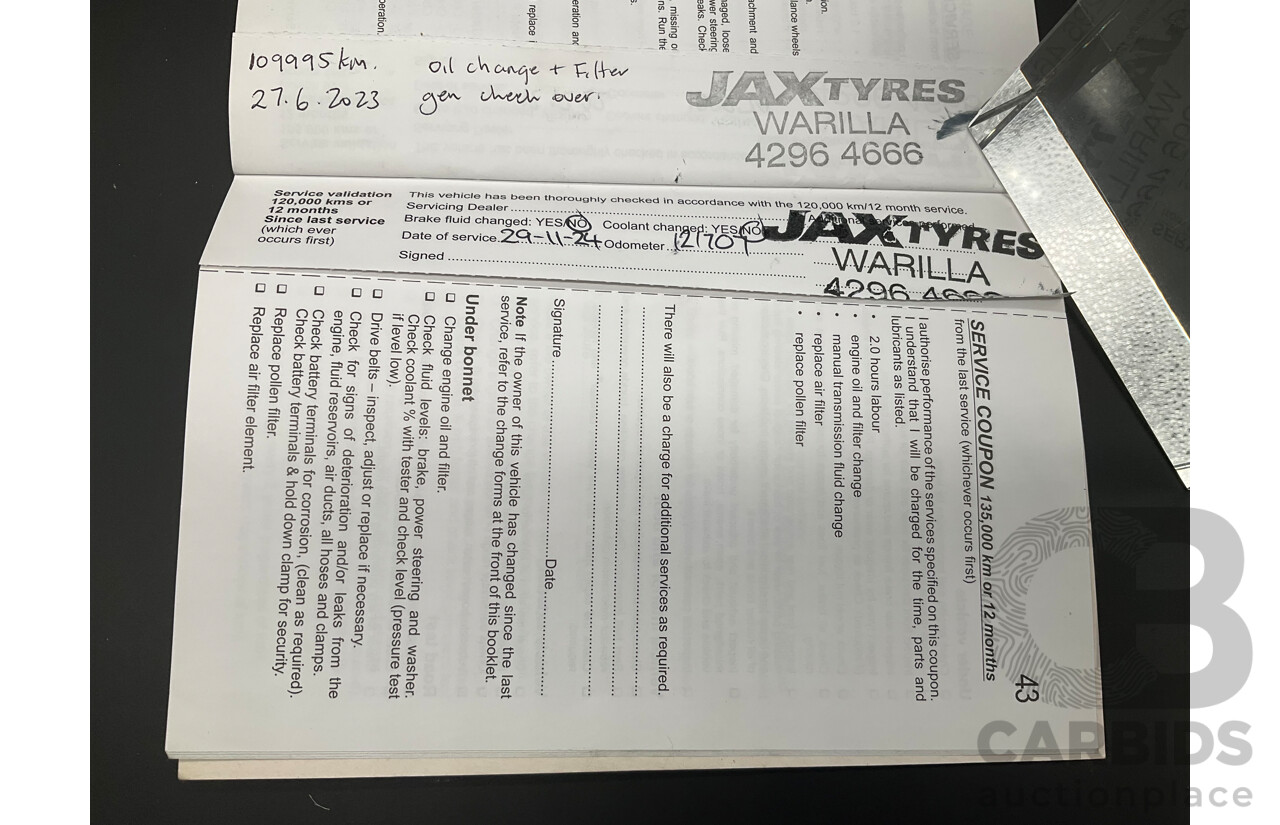 11/2011 Holden Barina Spark CDX MJ 5d Hatchback Carbon Flash Black 1.2L