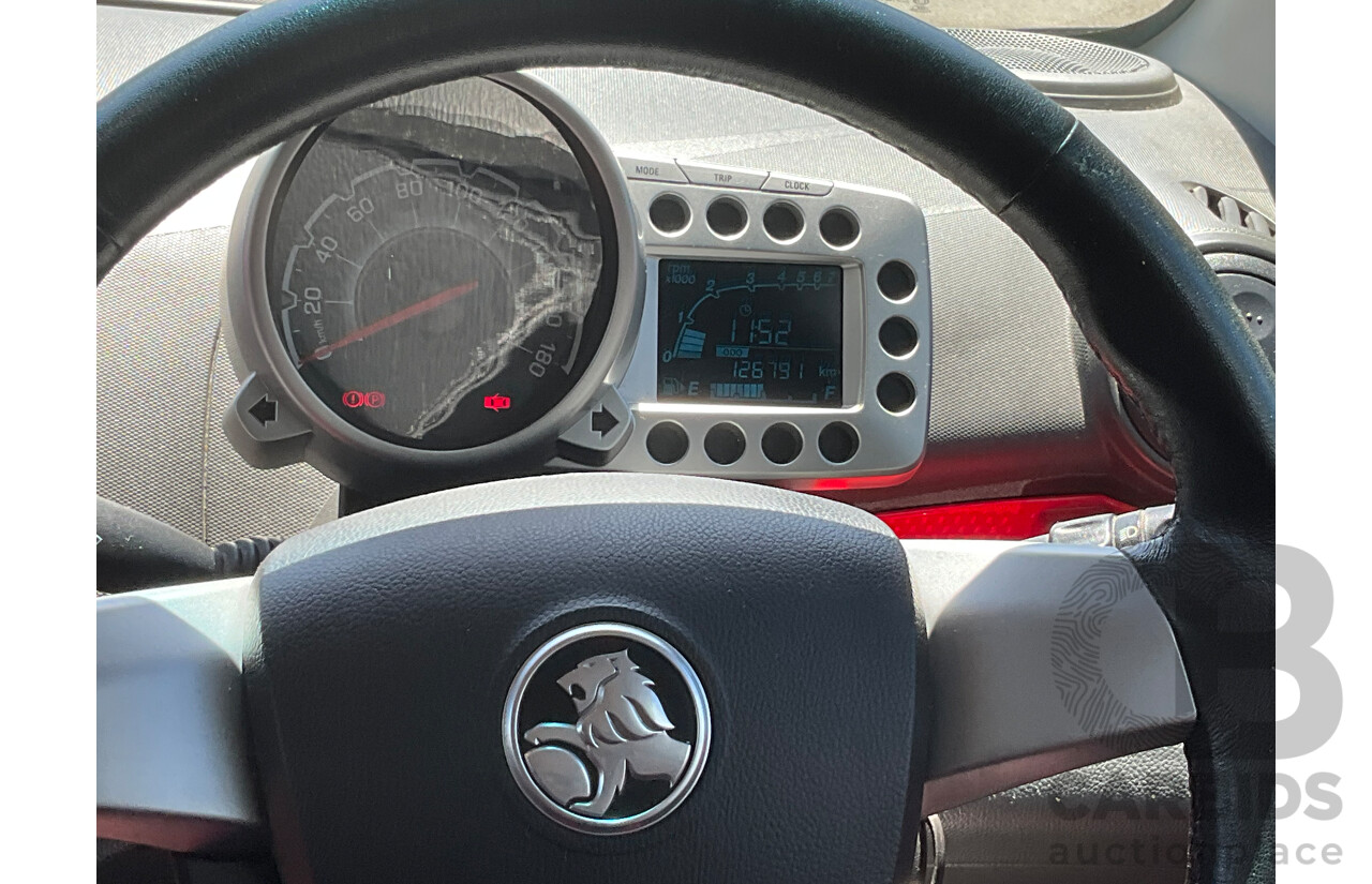 11/2011 Holden Barina Spark CDX MJ 5d Hatchback Carbon Flash Black 1.2L