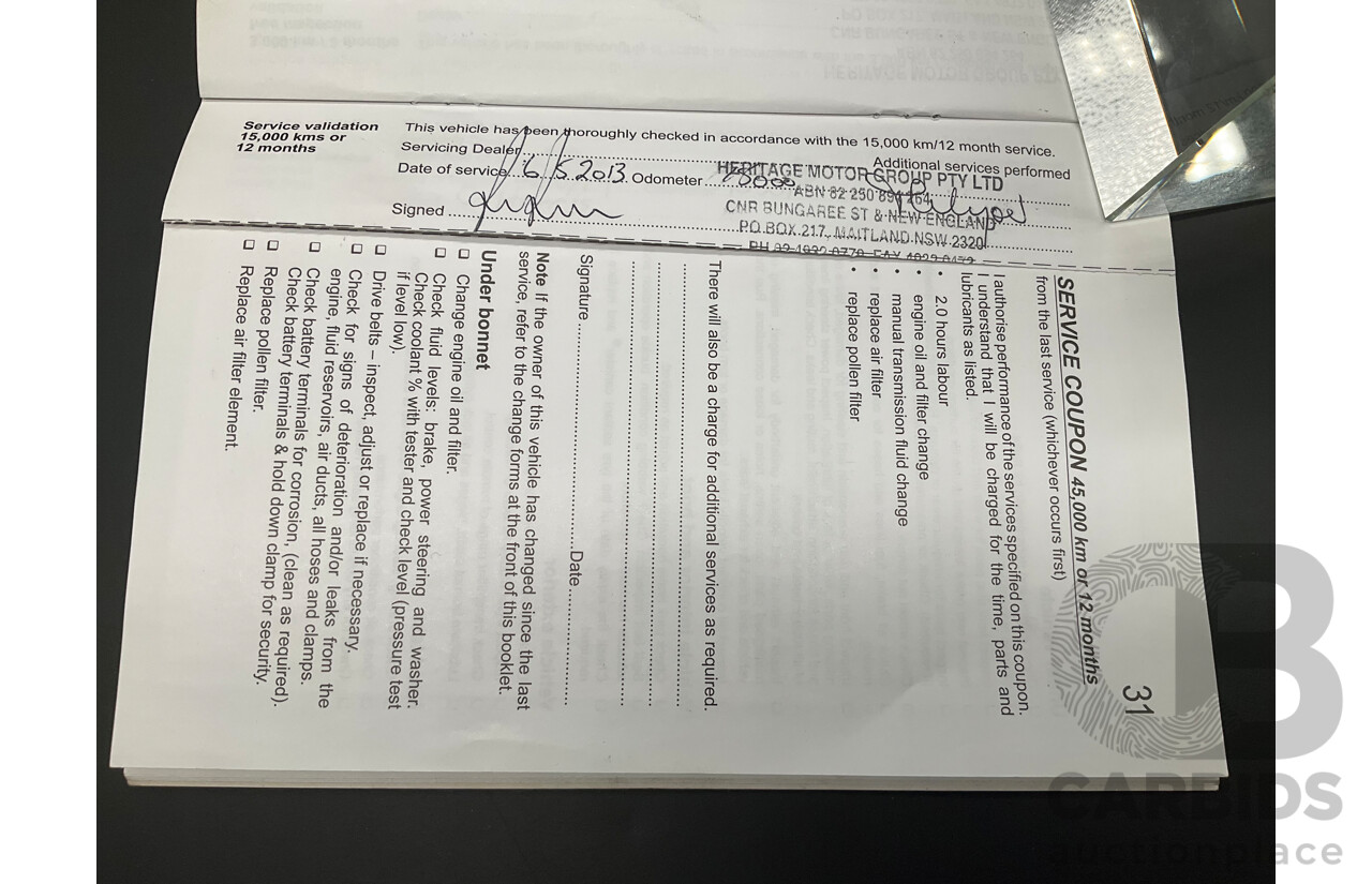 11/2011 Holden Barina Spark CDX MJ 5d Hatchback Carbon Flash Black 1.2L