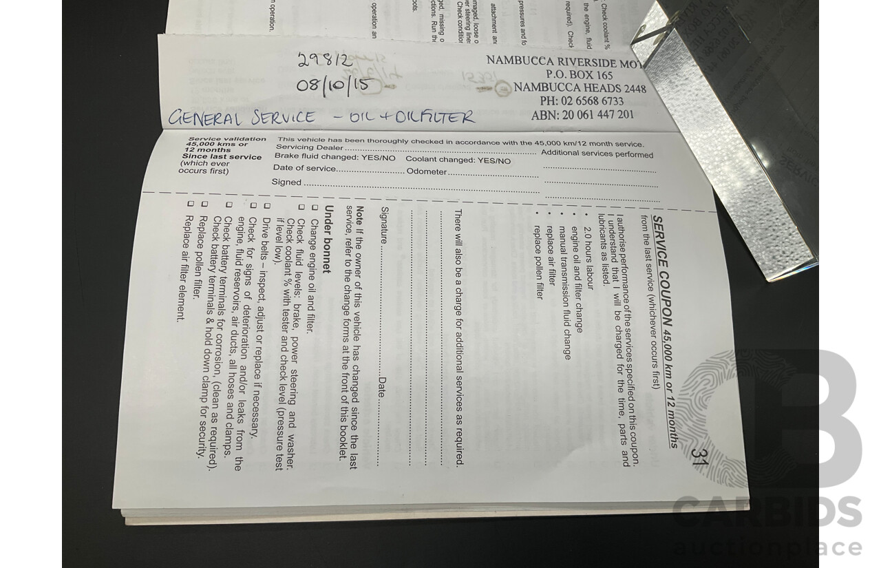 11/2011 Holden Barina Spark CDX MJ 5d Hatchback Carbon Flash Black 1.2L