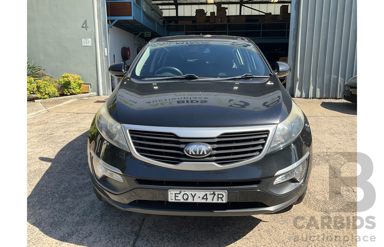 6/2013 Kia Sportage Si (FWD) SL MY13 4d Wagon Ebony Black 2.0L