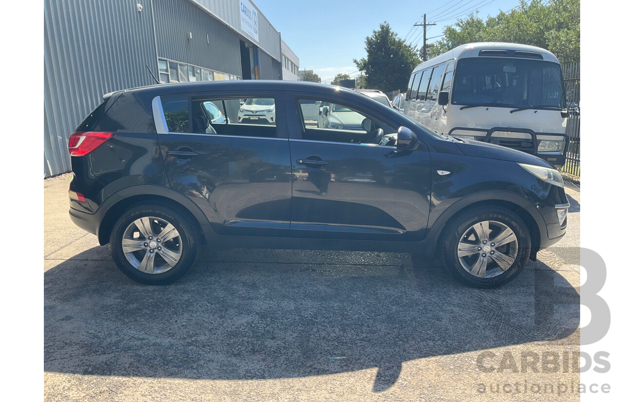 6/2013 Kia Sportage Si (FWD) SL MY13 4d Wagon Ebony Black 2.0L