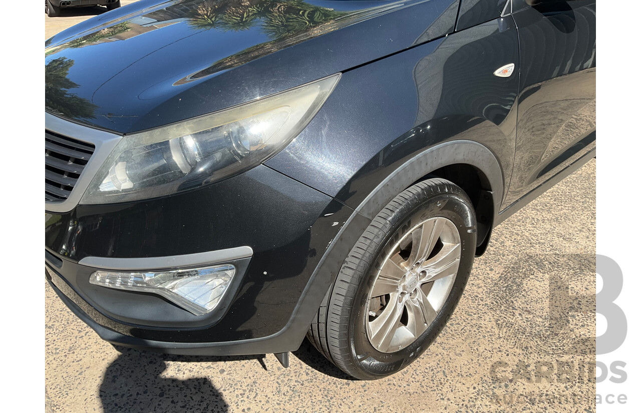 6/2013 Kia Sportage Si (FWD) SL MY13 4d Wagon Ebony Black 2.0L