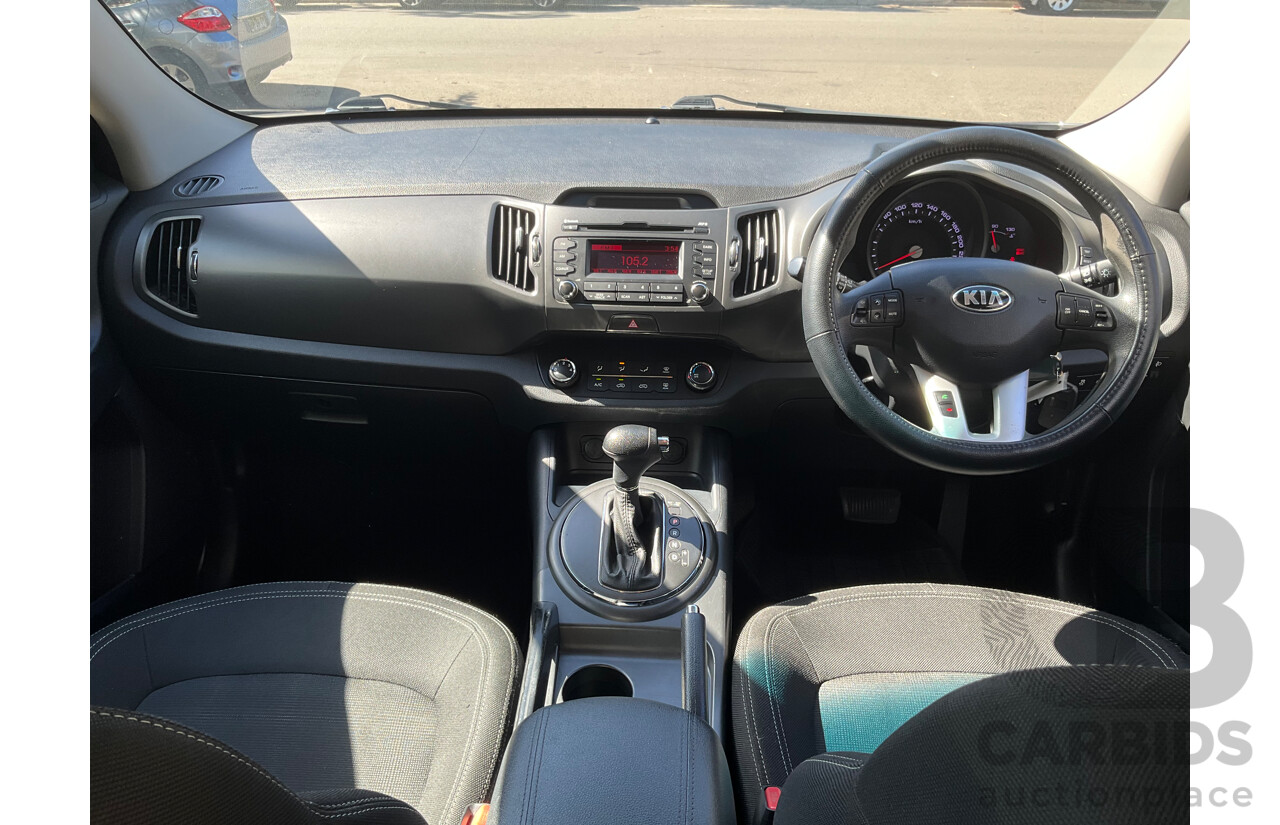 6/2013 Kia Sportage Si (FWD) SL MY13 4d Wagon Ebony Black 2.0L