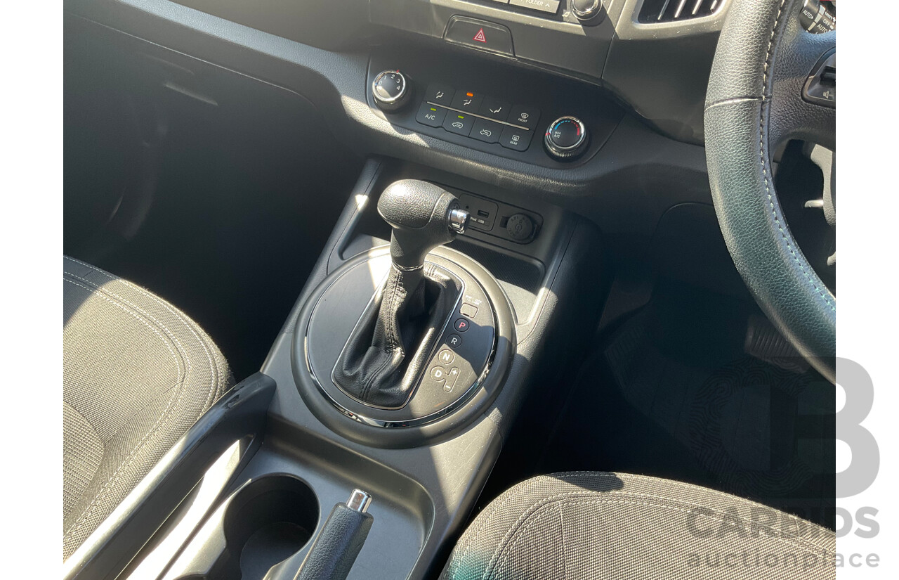 6/2013 Kia Sportage Si (FWD) SL MY13 4d Wagon Ebony Black 2.0L