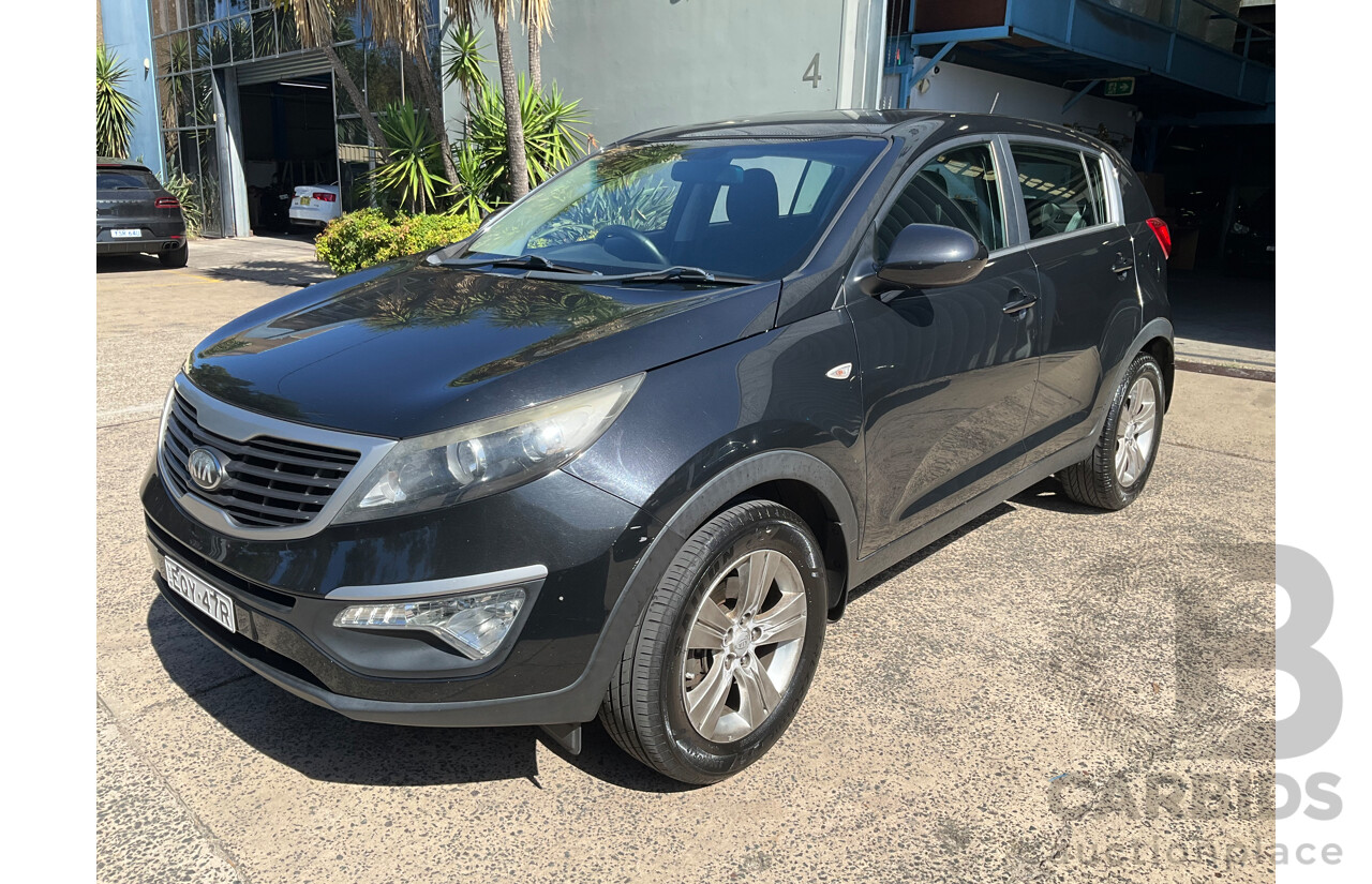 6/2013 Kia Sportage Si (FWD) SL MY13 4d Wagon Ebony Black 2.0L