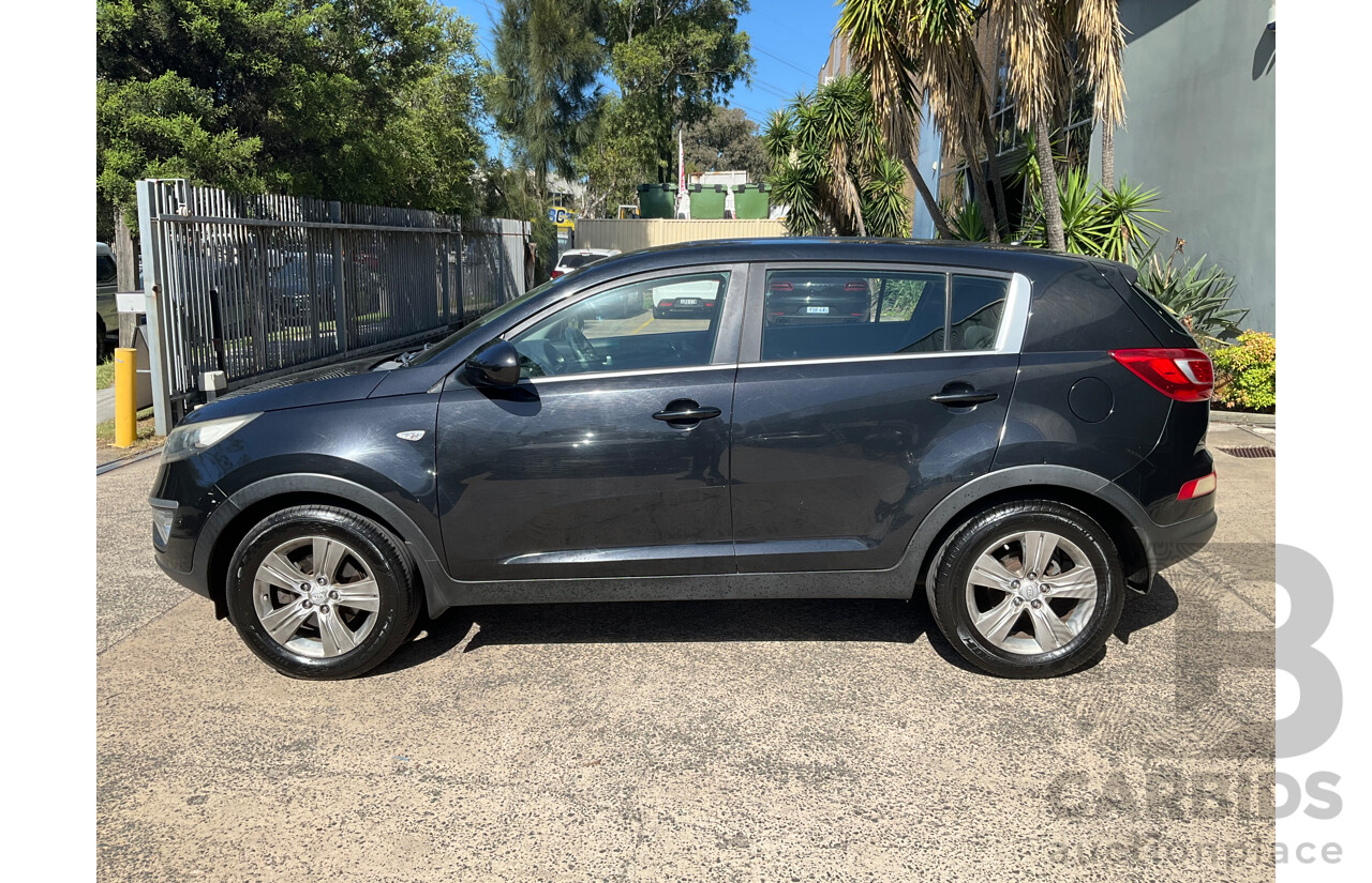 6/2013 Kia Sportage Si (FWD) SL MY13 4d Wagon Ebony Black 2.0L