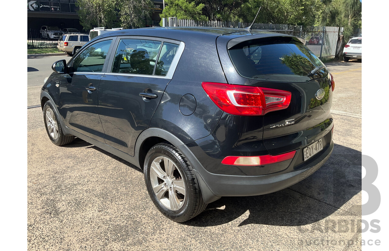 6/2013 Kia Sportage Si (FWD) SL MY13 4d Wagon Ebony Black 2.0L