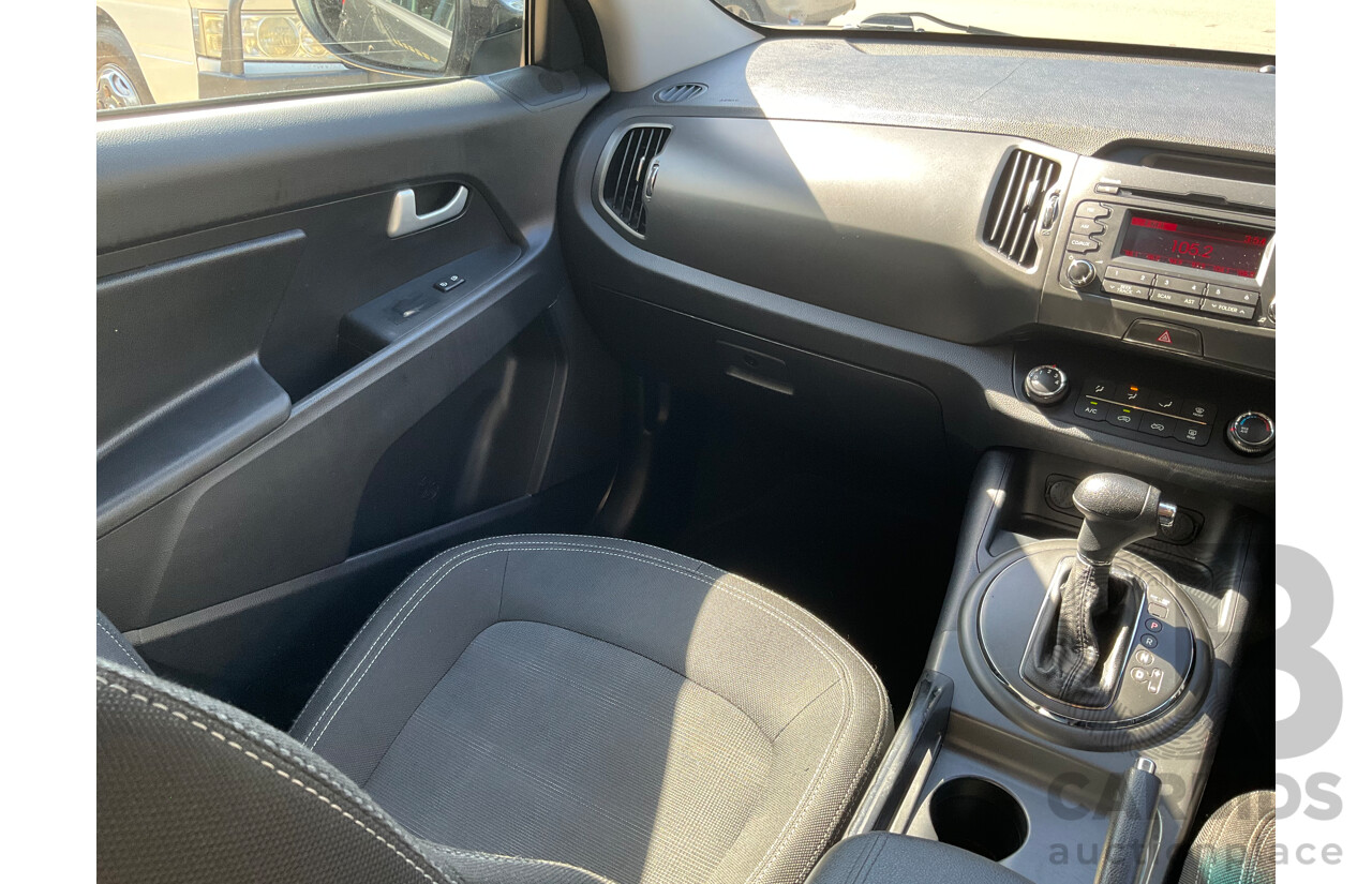 6/2013 Kia Sportage Si (FWD) SL MY13 4d Wagon Ebony Black 2.0L