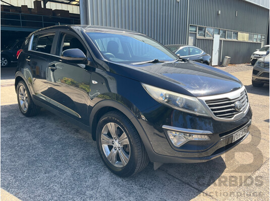 6/2013 Kia Sportage Si (FWD) SL MY13 4d Wagon Ebony Black 2.0L