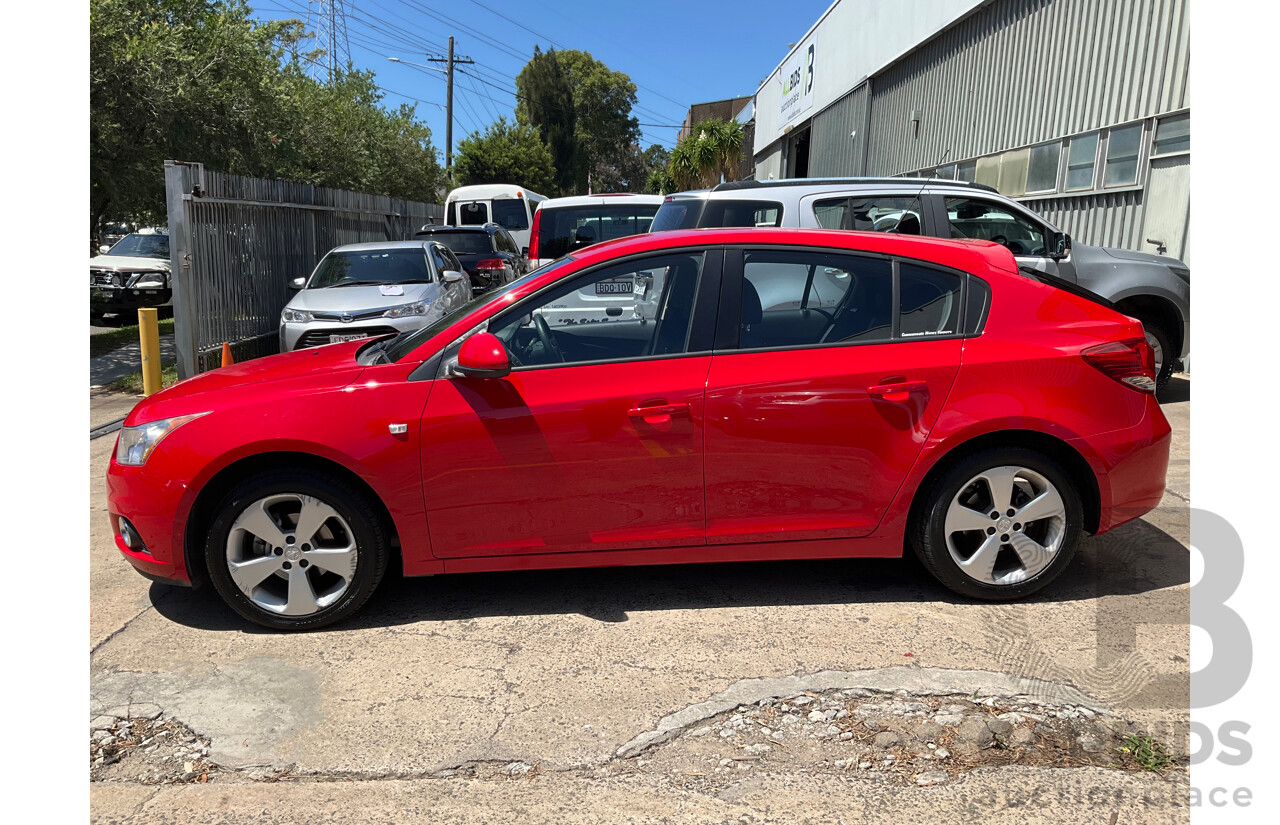 1/2014 Holden Cruze Equipe JH MY14 4d Sedan Red Hot 1.8L