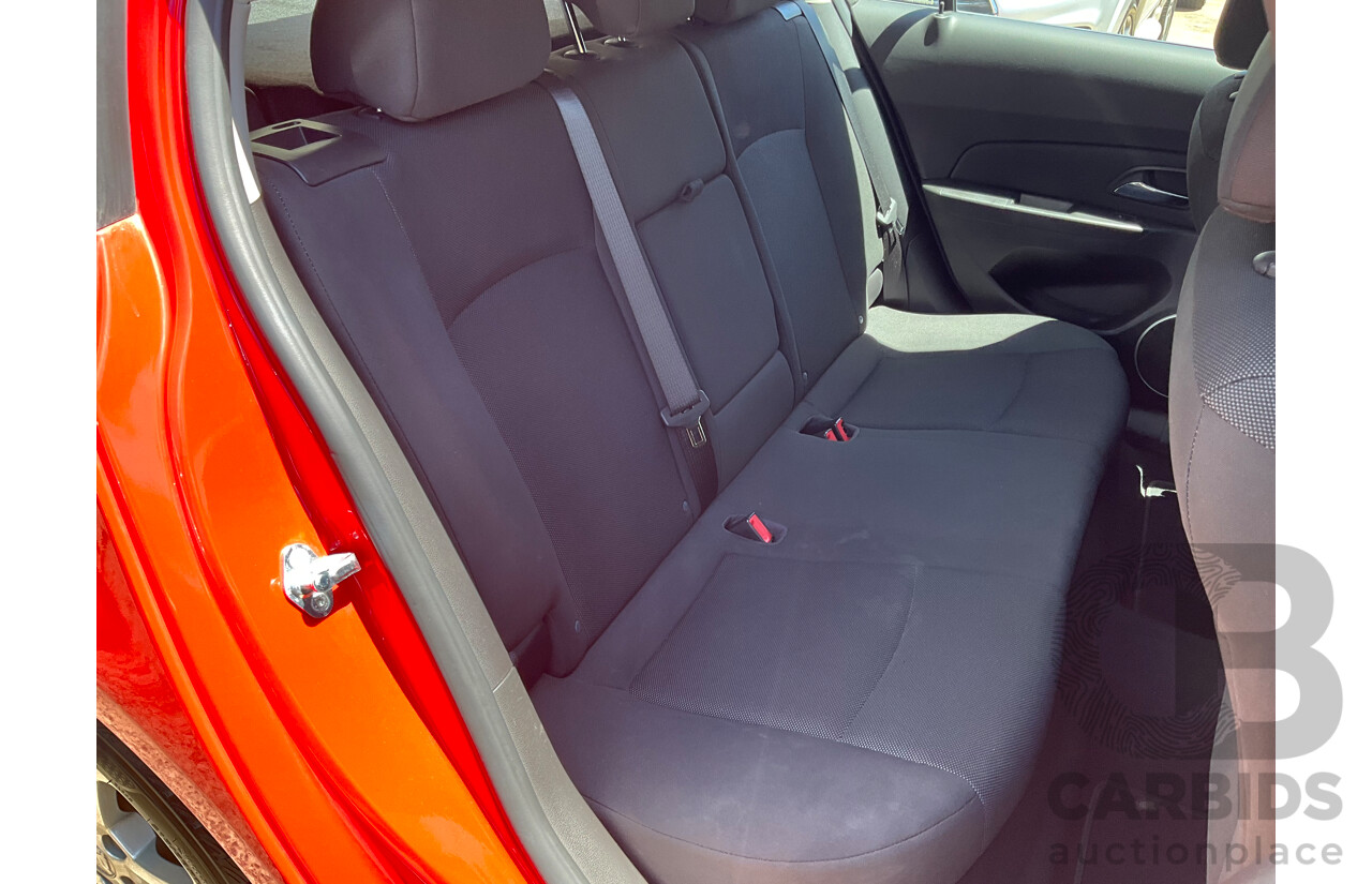 1/2014 Holden Cruze Equipe JH MY14 4d Sedan Red Hot 1.8L