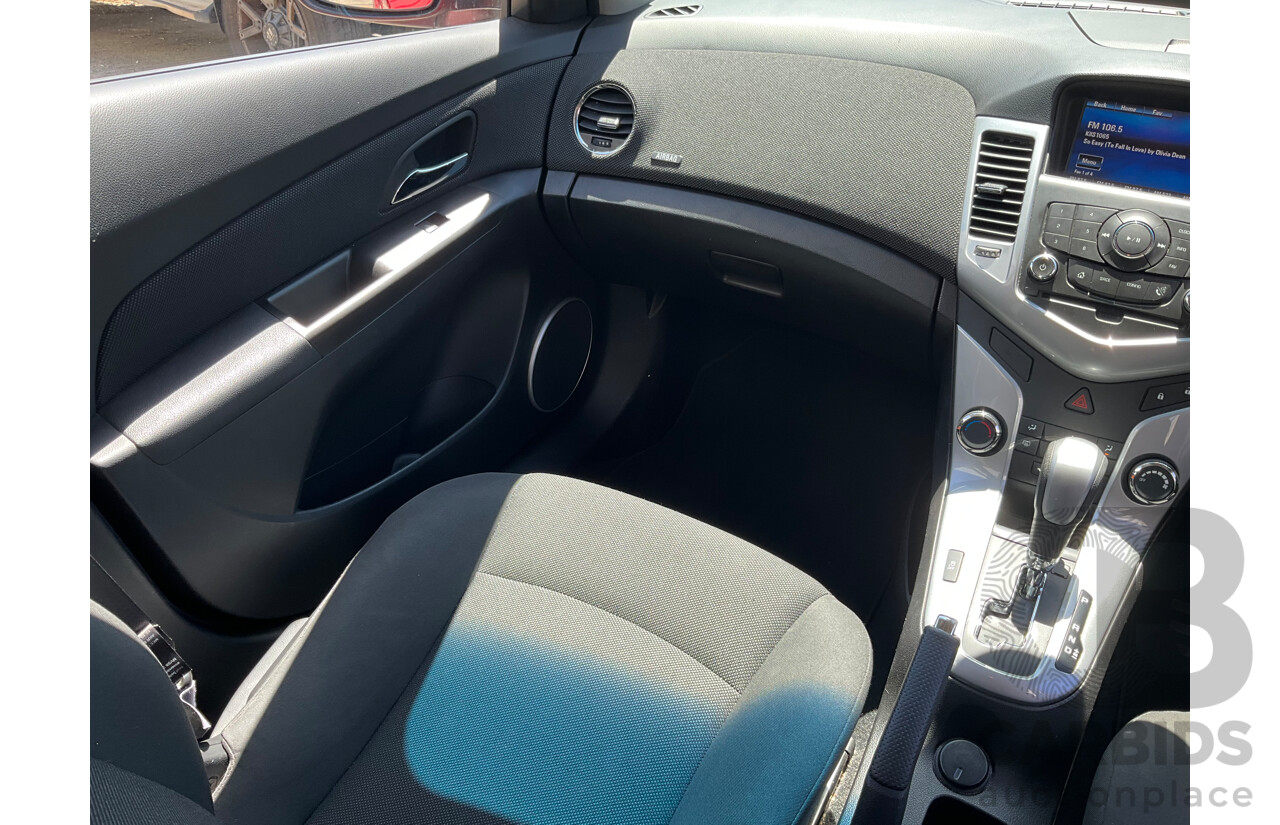 1/2014 Holden Cruze Equipe JH MY14 4d Sedan Red Hot 1.8L