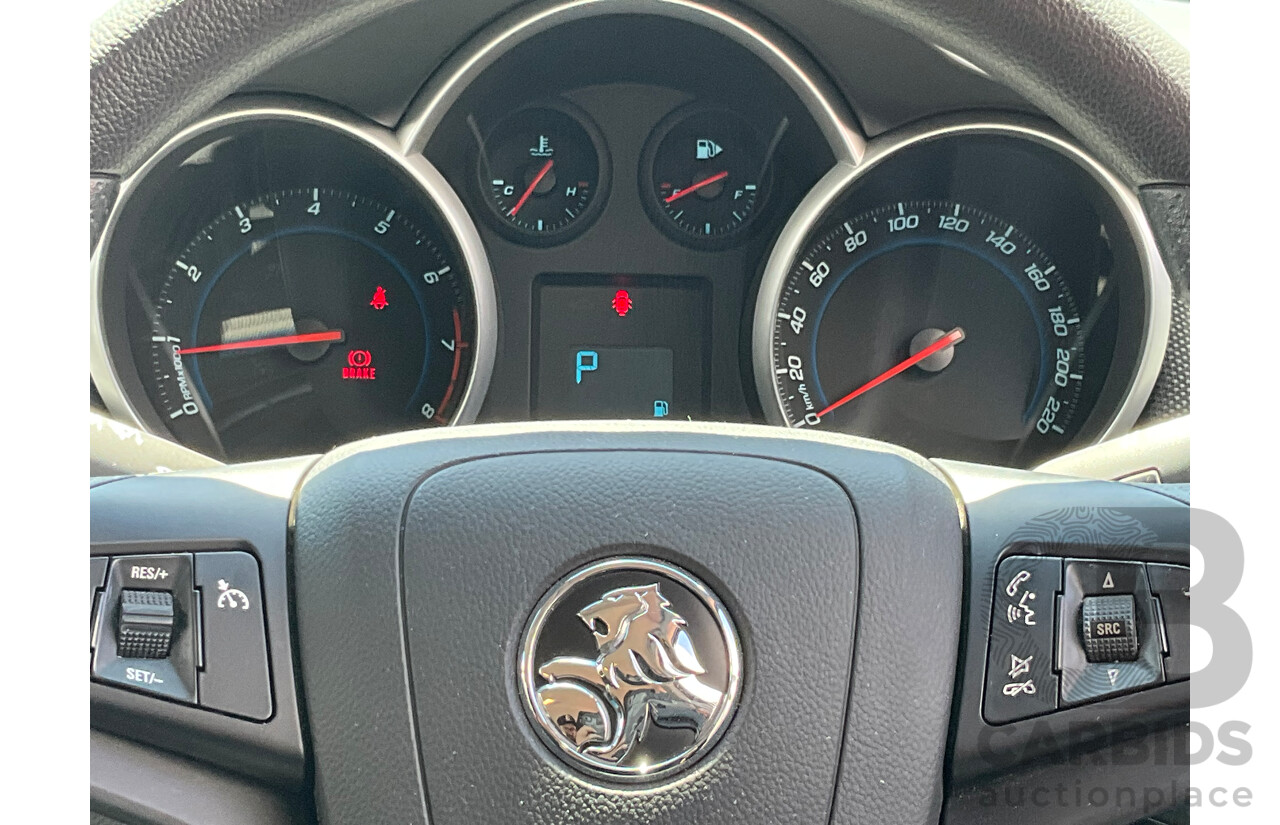 1/2014 Holden Cruze Equipe JH MY14 4d Sedan Red Hot 1.8L