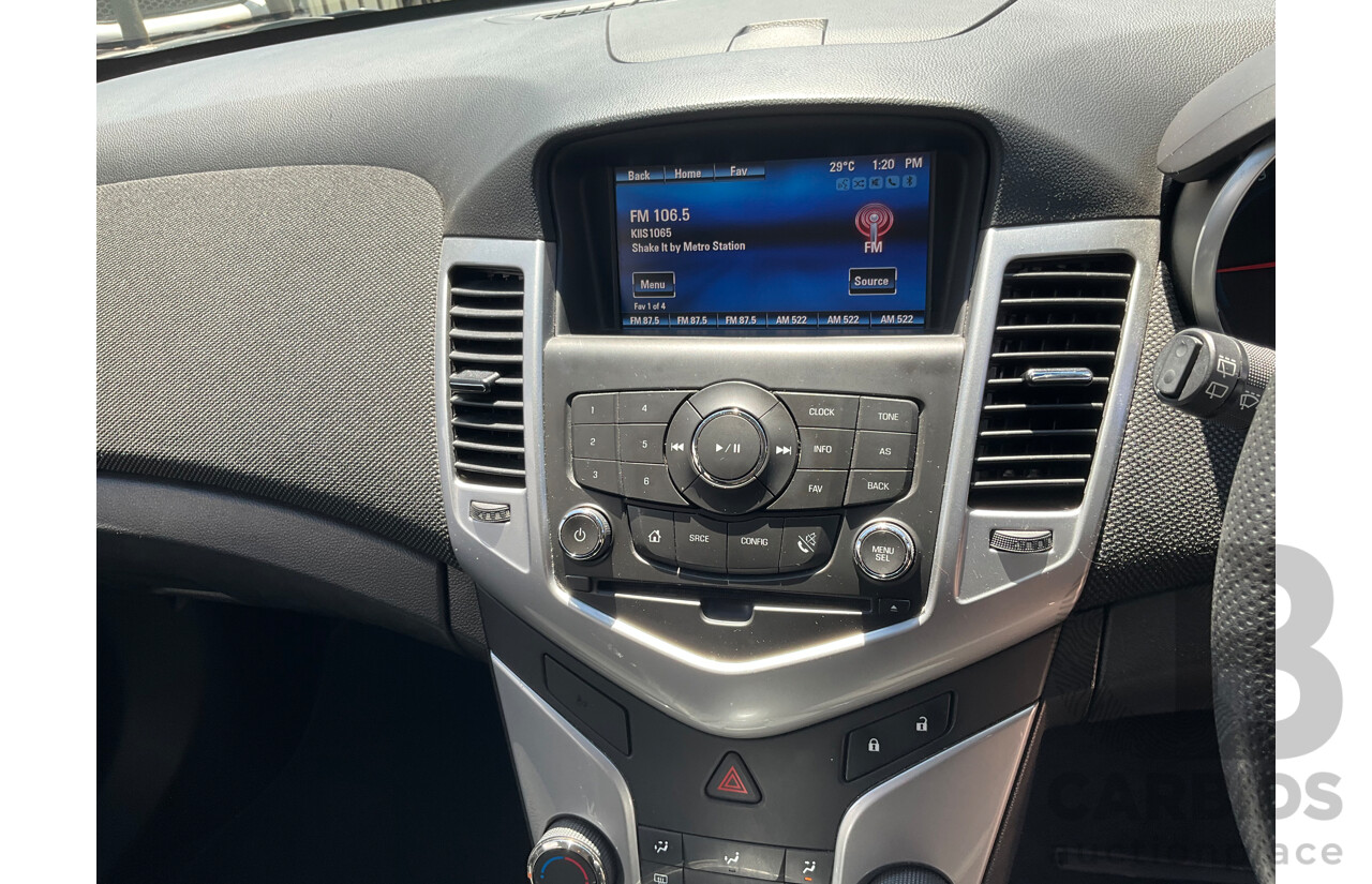 1/2014 Holden Cruze Equipe JH MY14 4d Sedan Red Hot 1.8L