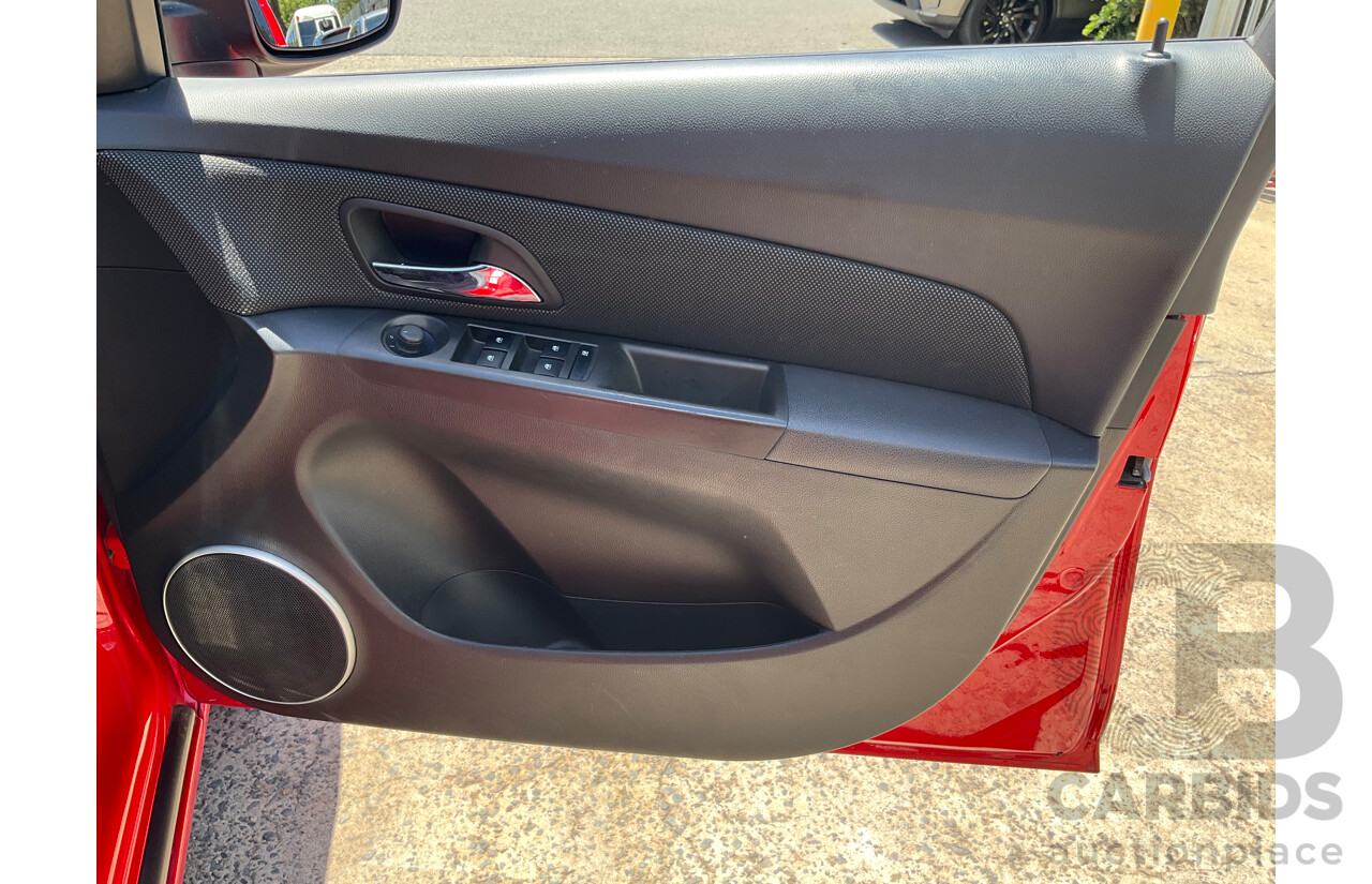 1/2014 Holden Cruze Equipe JH MY14 4d Sedan Red Hot 1.8L