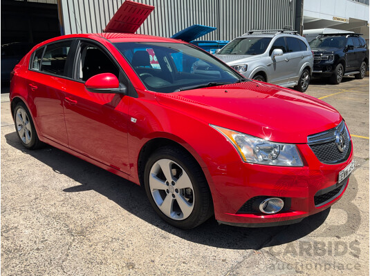 1/2014 Holden Cruze Equipe JH MY14 4d Sedan Red Hot 1.8L