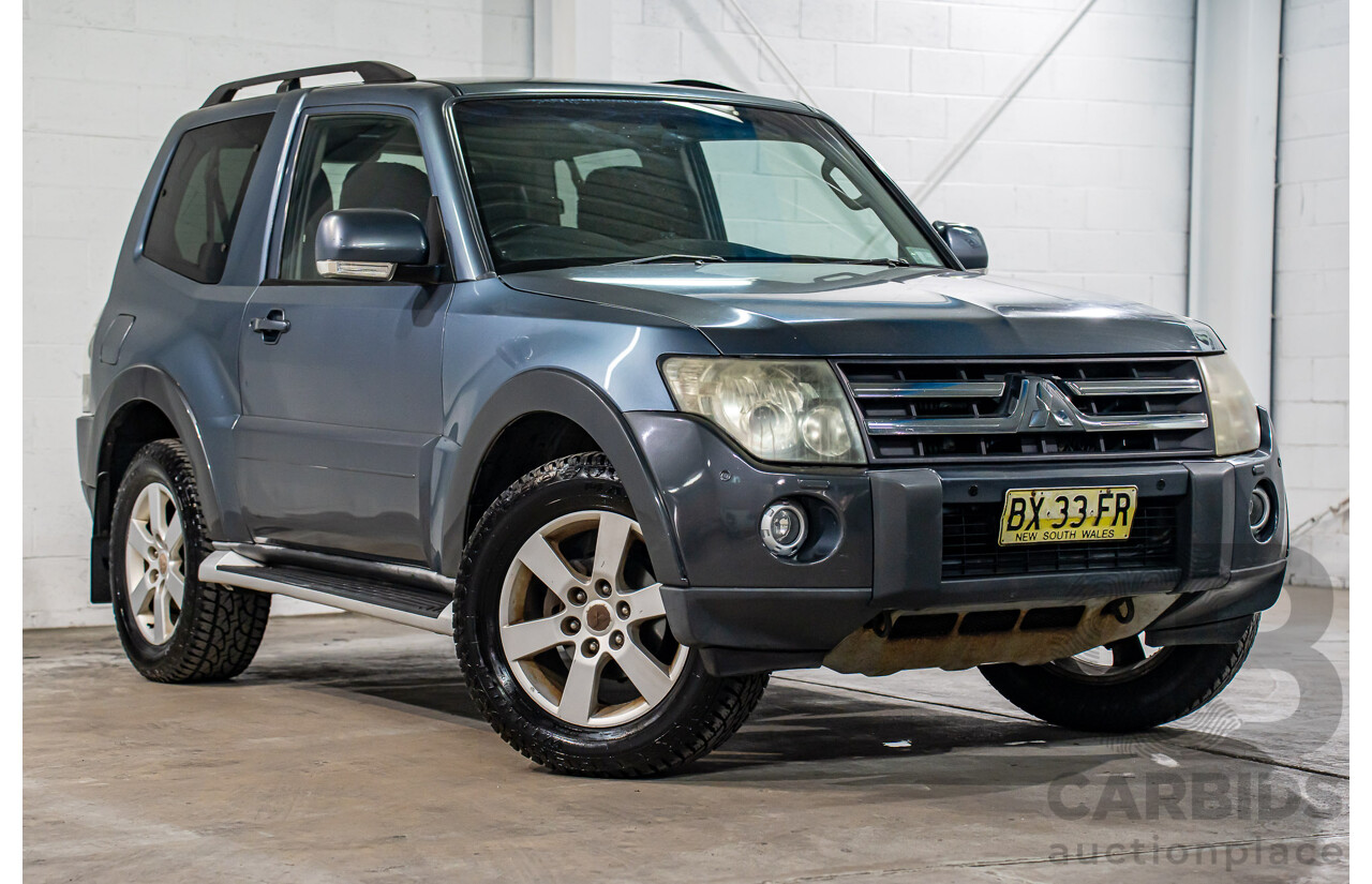8/2008 Mitsubishi Pajero VR-X LE NS 4d Wagon Slate Grey 3.8L