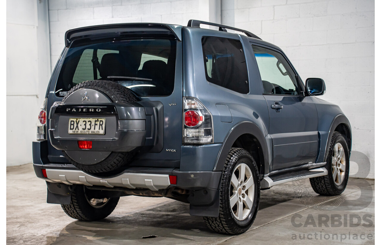 8/2008 Mitsubishi Pajero VR-X LE NS 4d Wagon Slate Grey 3.8L