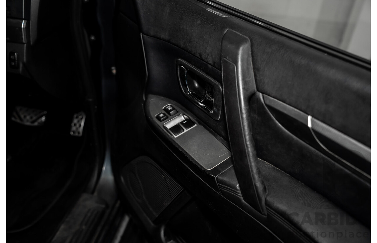 8/2008 Mitsubishi Pajero VR-X LE NS 4d Wagon Slate Grey 3.8L