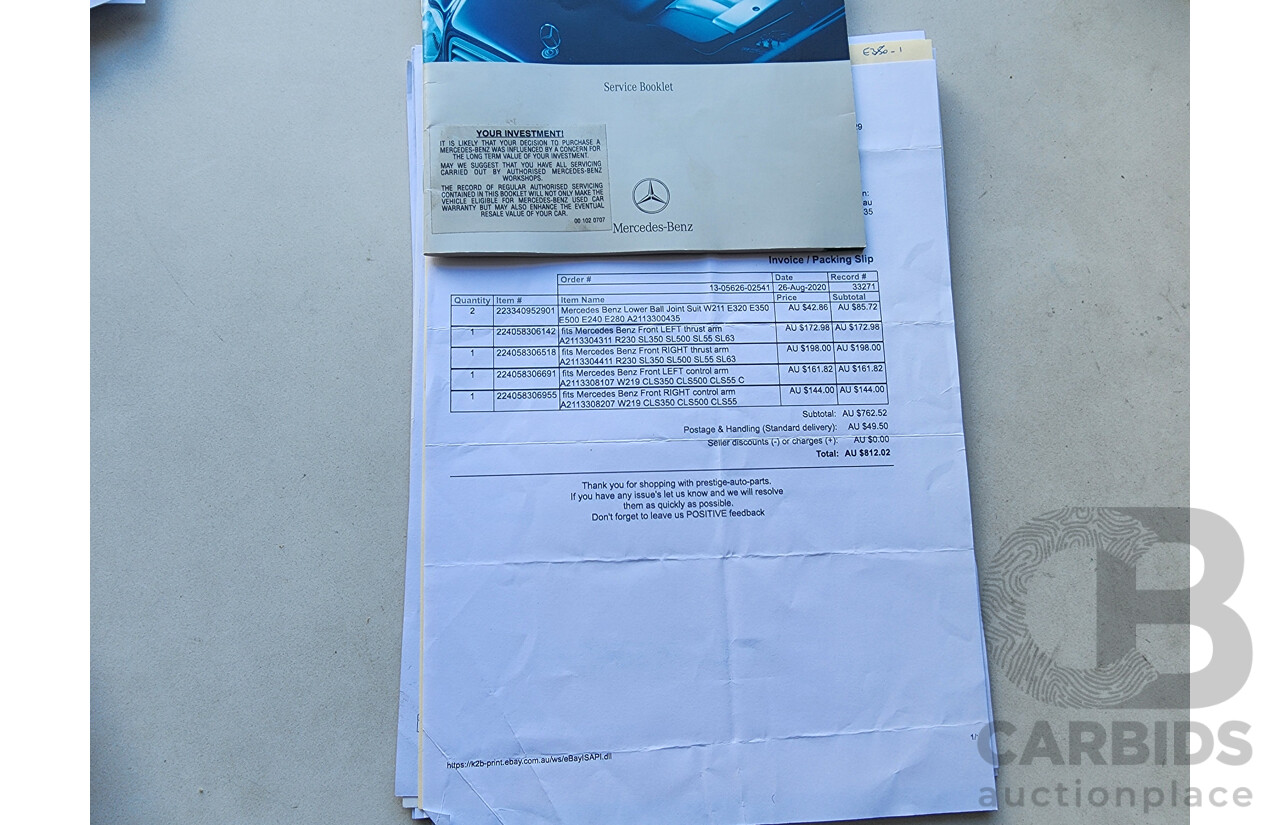 3/2005 Mercedes-Benz E350 Avantgarde 211 4d Sedan Blue 3.5L