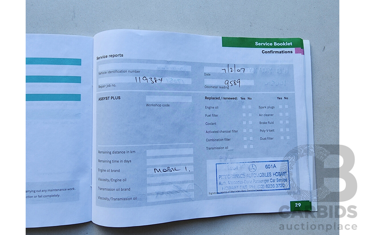 3/2005 Mercedes-Benz E350 Avantgarde 211 4d Sedan Blue 3.5L