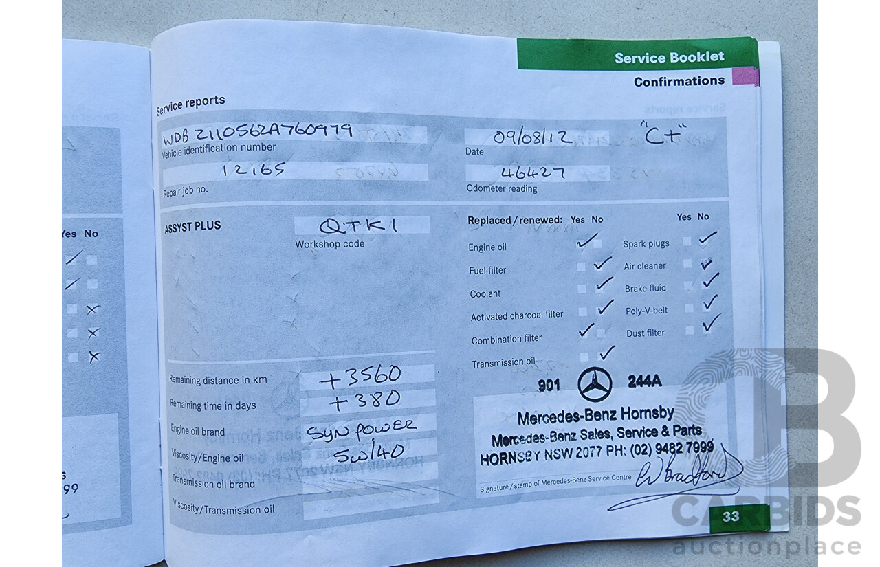 3/2005 Mercedes-Benz E350 Avantgarde 211 4d Sedan Blue 3.5L