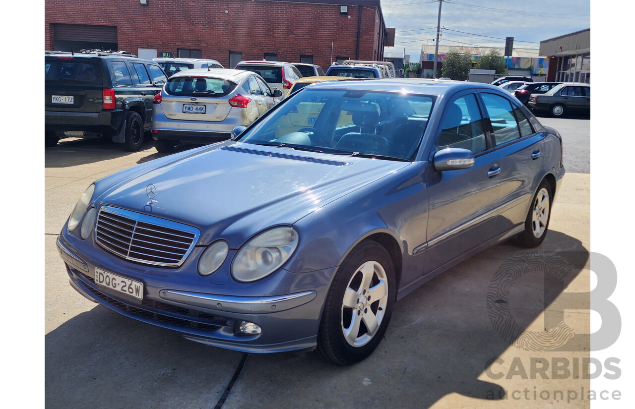 3/2005 Mercedes-Benz E350 Avantgarde 211 4d Sedan Blue 3.5L