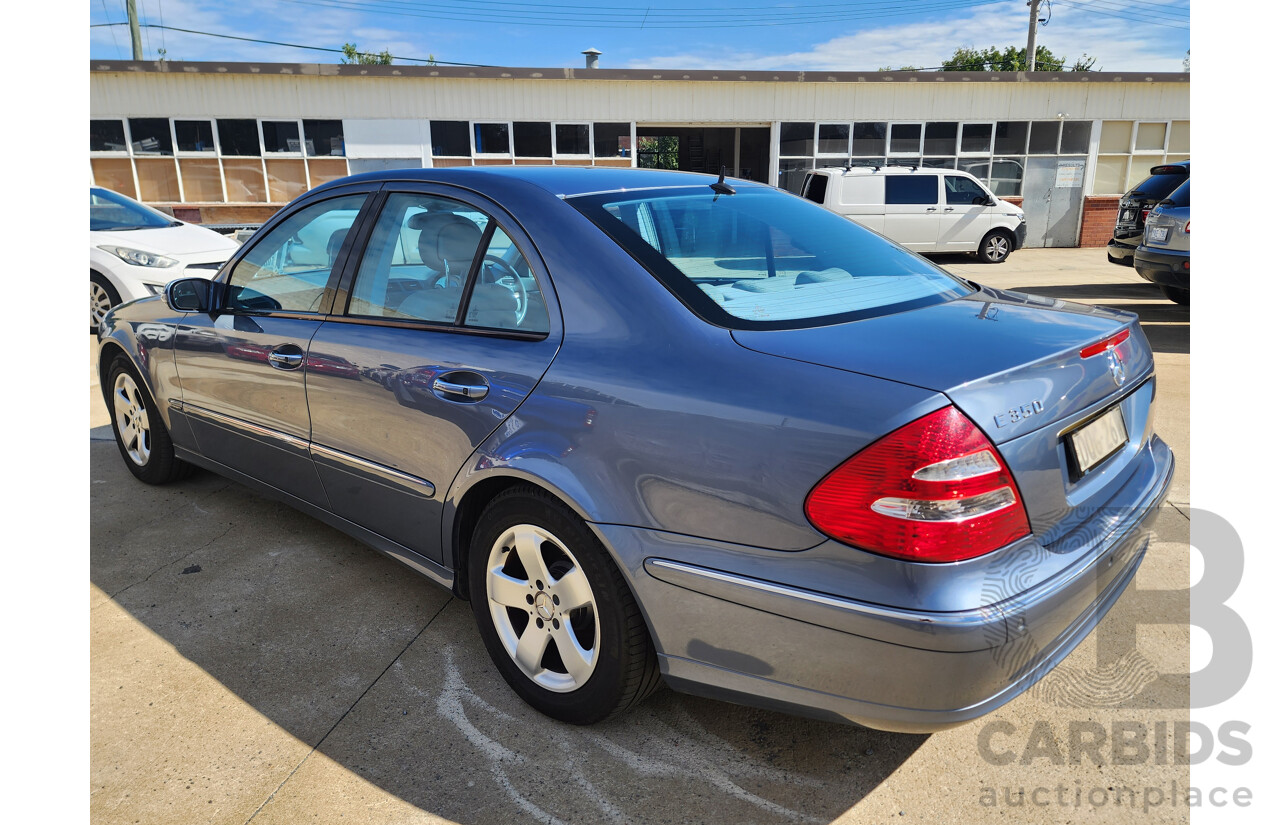 3/2005 Mercedes-Benz E350 Avantgarde 211 4d Sedan Blue 3.5L