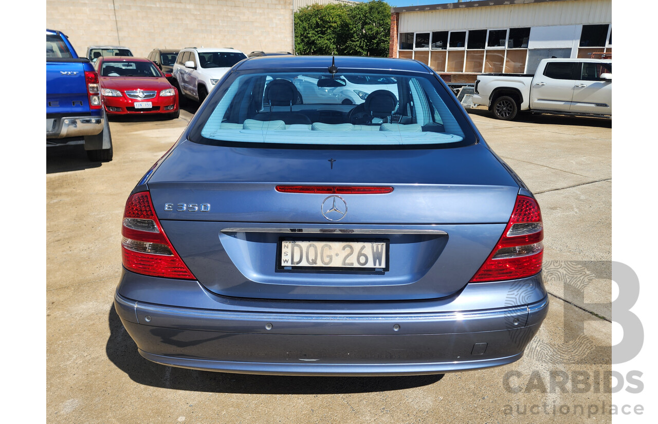 3/2005 Mercedes-Benz E350 Avantgarde 211 4d Sedan Blue 3.5L
