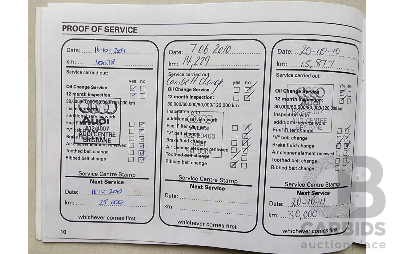 6/2006 Audi A3 Sportback 2.0 FSI Ambition 8P 5d Hatchback Yellow 2.0L