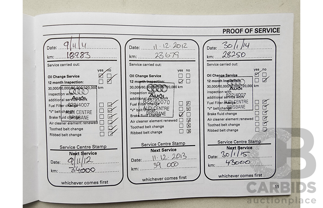 6/2006 Audi A3 Sportback 2.0 FSI Ambition 8P 5d Hatchback Yellow 2.0L