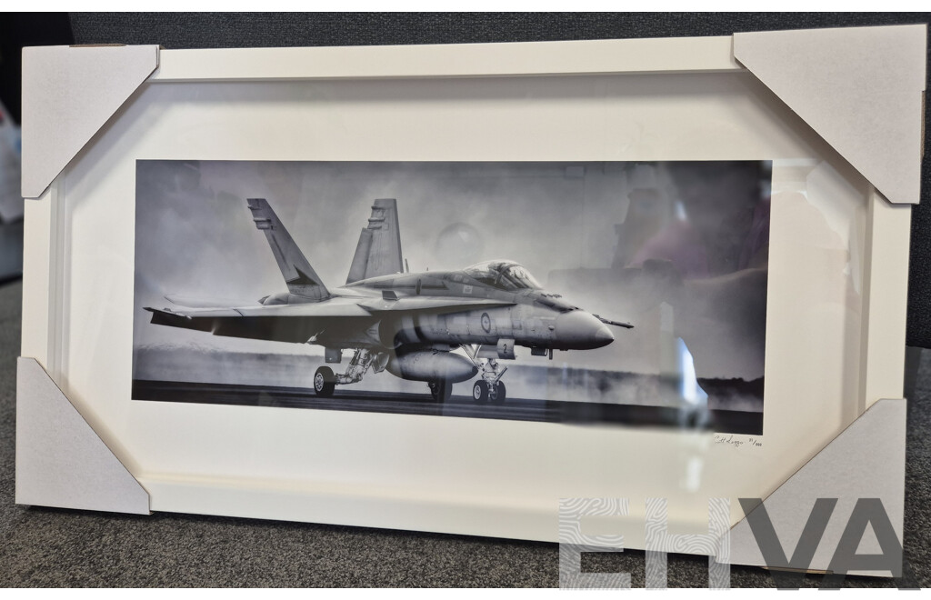L21 - Air Force Hornet - Framed Aviation Print
