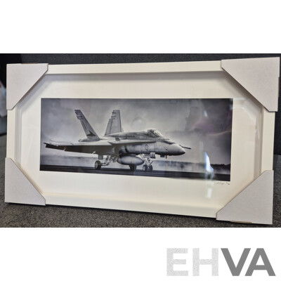 L21 - Air Force Hornet - Framed Aviation Print
