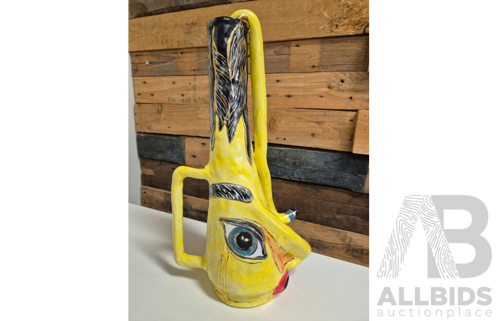 a 'high-fired' Stoneware Art Piece by Daniel Leone