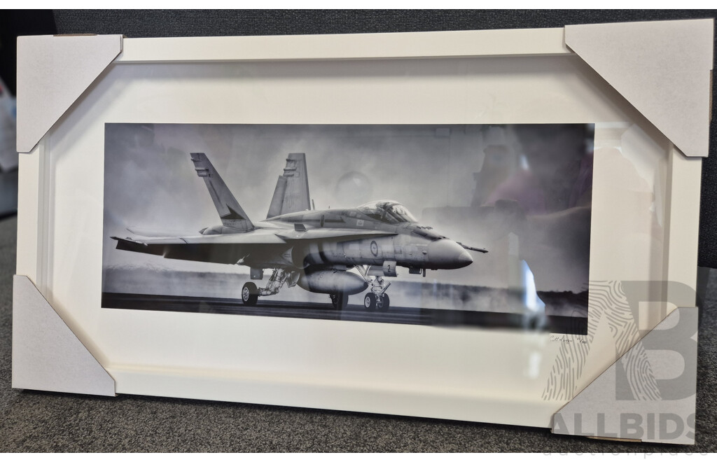 L21 - Air Force Hornet - Framed Aviation Print