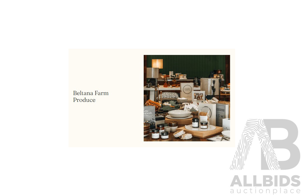 L25 - Beltana Farm Gift Voucher