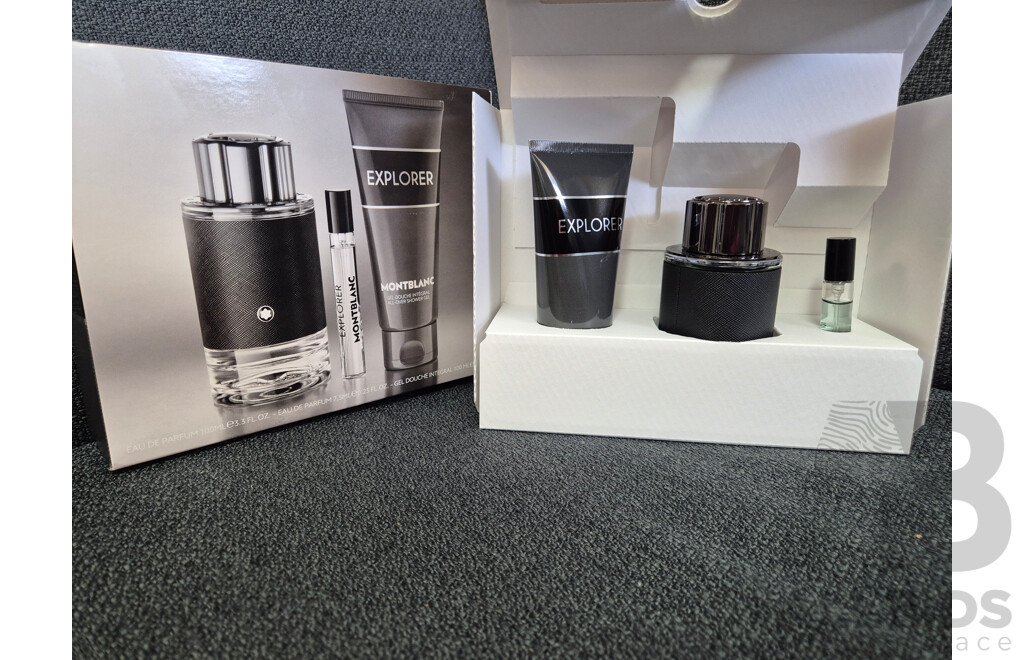 L27 - Mont Blanc Explorer Three Piece Gift Pack