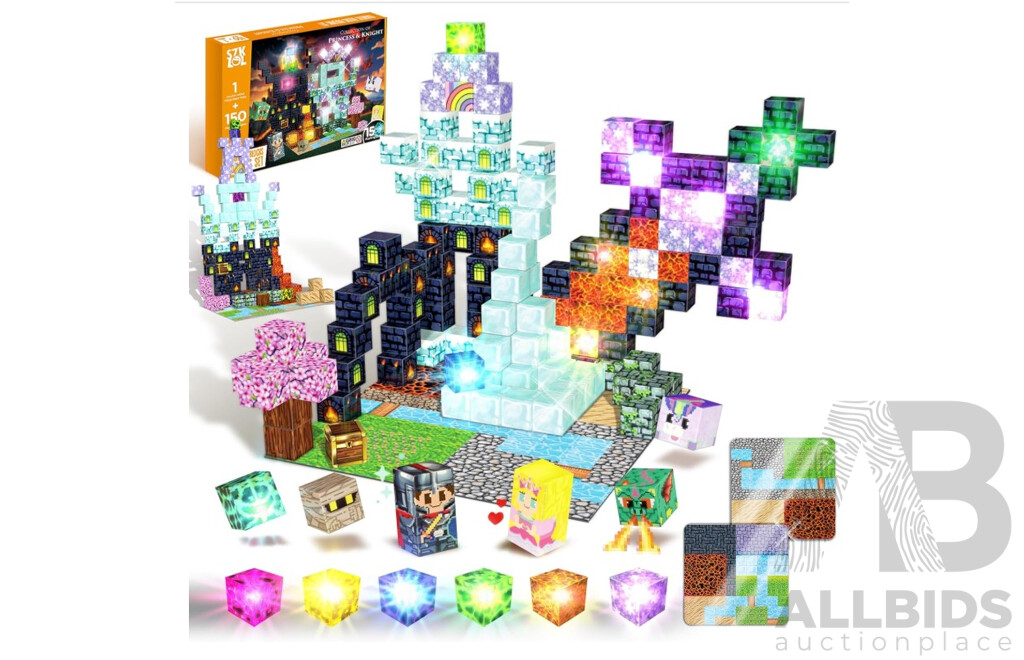 L35 - Magnetic Building Blocks Princess & Knight Collection Set