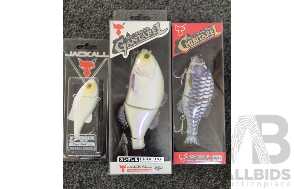 L39 - Fishing Lures - Set of Three