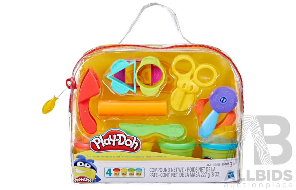 L46 - Play Doh Starter Set, 9 Piece Kit