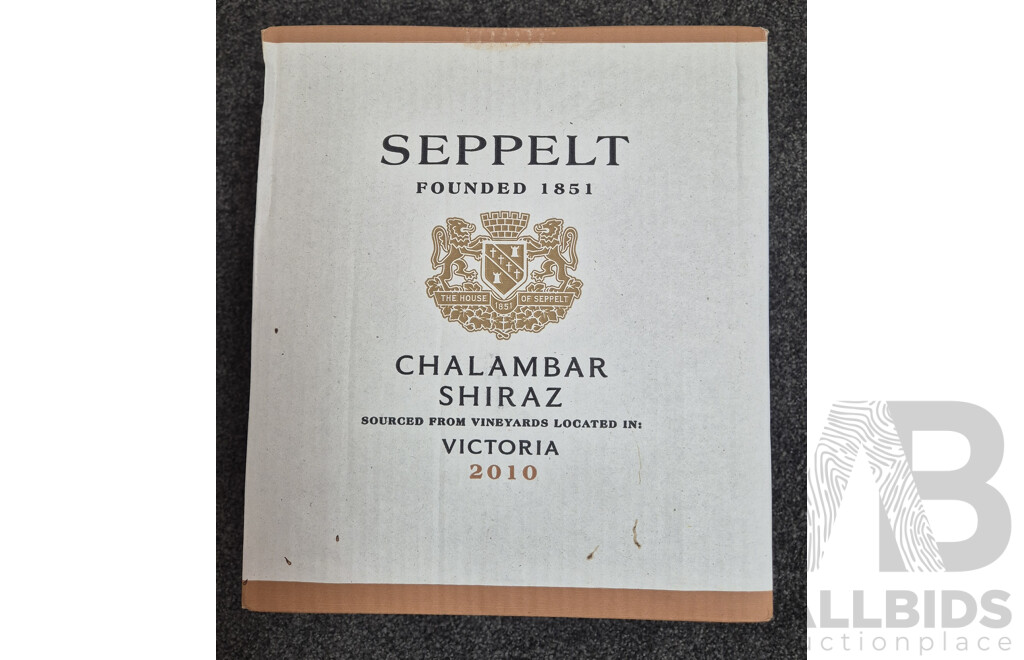 L57 - Six Bottle Case of Seppelt Chalambar Shiraz 2010