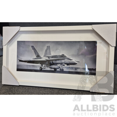 L21 - Air Force Hornet - Framed Aviation Print